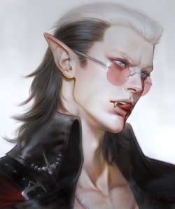 A Vampire in Tamriel.