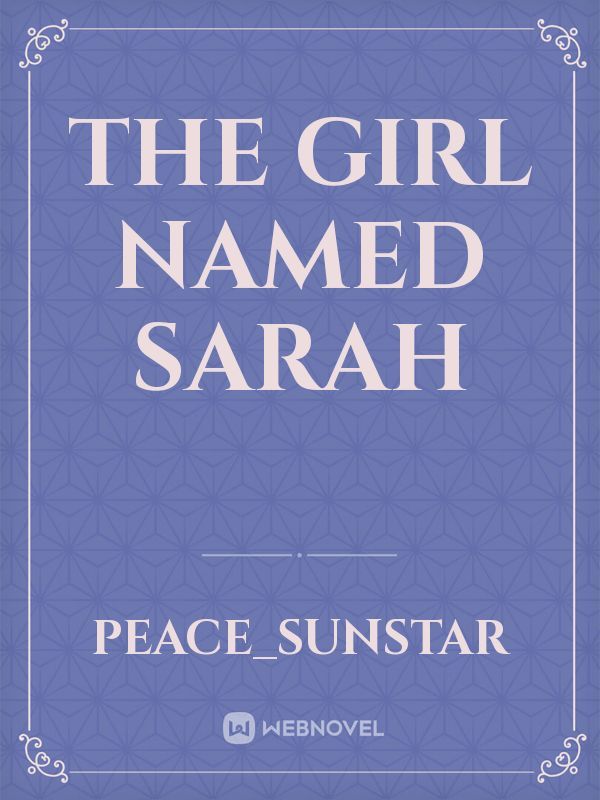 the girl named sarah